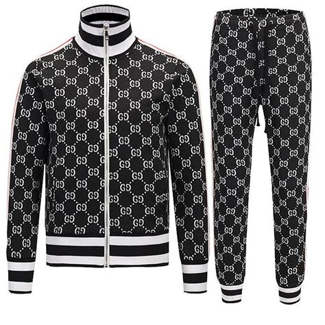 red gucci tracksuit|gucci tracksuit men sale.